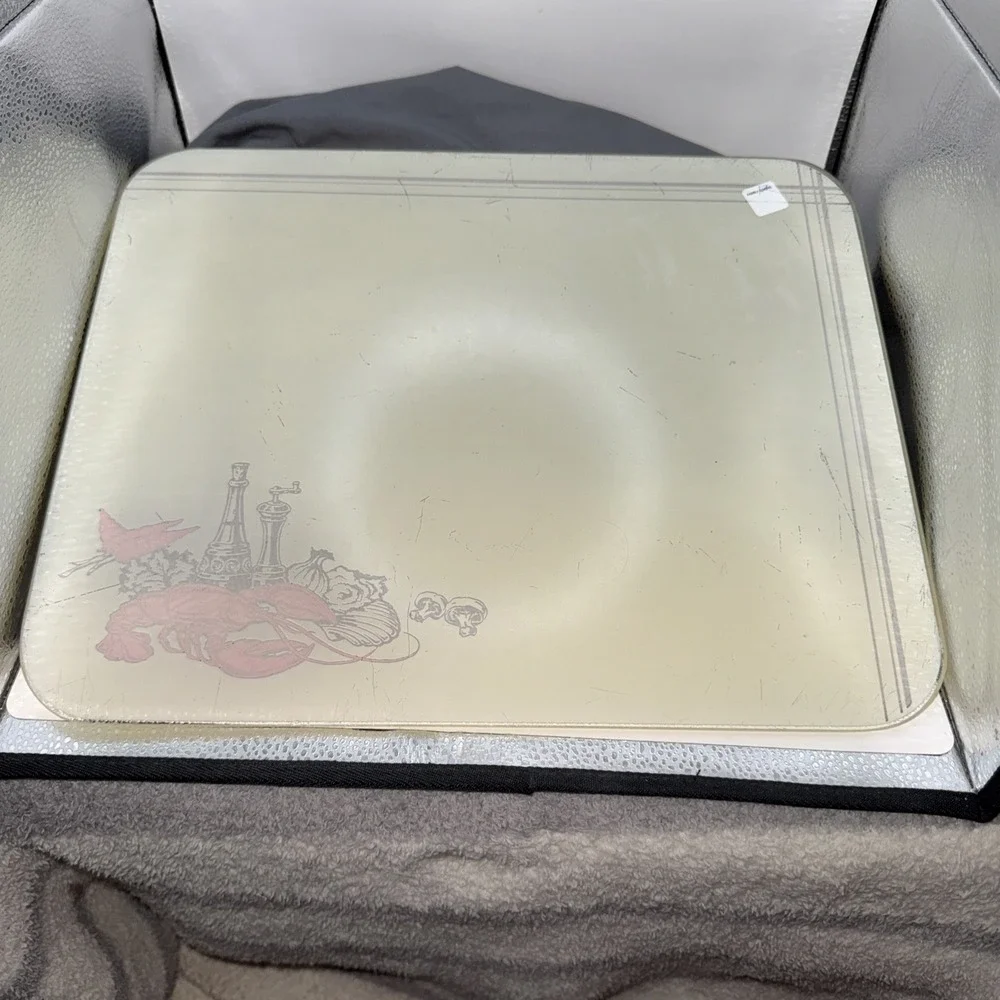 Vintage Counter Saver With Lobster And Shellfish